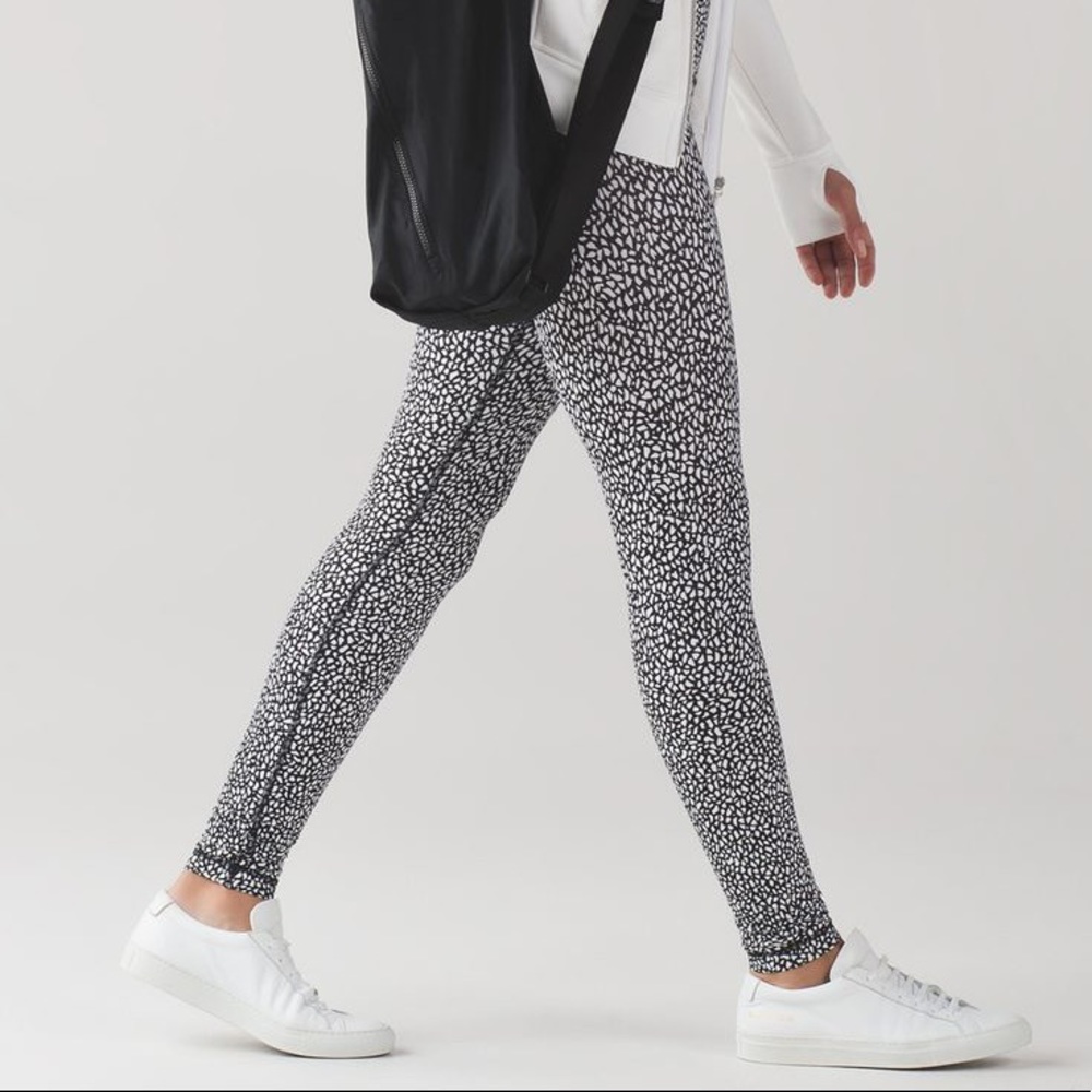 Lululemon Miss Mosaic High Rise Wunder Under Crop - Picture 3 of 13